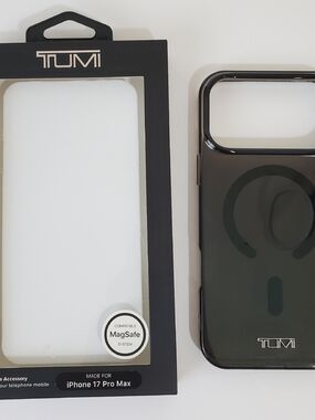 2026 TUMI MagSafe Compatible iPhone 17 Pro Max Case - Black